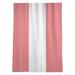 East Urban Home Maryland Window Striped Sheer Rod Pocket Single Curtain Panel Sateen in Red | 84 H in | Wayfair F9431B686A8541C99A17DE1B63B58AD8