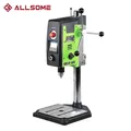 ALLSOcloser-Perceuse à colonne 800W 6 vitesses 1 5-13mm mini machine pour calcul