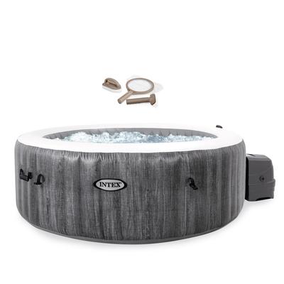 Intex PureSpa Plus Inflatable Hot Tub & Intex PureSpa Maintenance Accessory Kit - 126