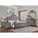 Vame Traditional Grey Wood 5-Piece Poster Bedroom Set by Furniture of America