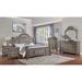 Vame Traditional Grey Wood 6-Piece Poster Bedroom Set by Furniture of America