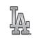 WinCraft Los Angeles Dodgers Team Chrome Car Emblem