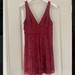 Free People Dresses | Free People Burgundy Lace Dress | Color: Red | Size: 4