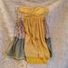 Free People Dresses | Free People Dress | Color: Green/Yellow | Size: M