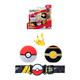 Bandai JW2718 Pokémon Clip 'N' Go Poké Luxury Ball und 1 5 cm Figur POK Gürtel Wave 10, Pikachu 1, Einheitsgröße