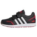 adidas Boy's Vs Switch 3 Cf C Sneaker, Core Black Ftwr White Vivid Red, 12 UK Child