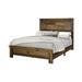 CDecor Home Furnishings Agius Rustic Pine 2-Piece Bedroom Set w/ Chest Wood in Brown | 50.5 H x 41 W x 81 D in | Wayfair 222918T-S2C