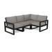 POLYWOOD EDGE 4-Piece Modular Deep Seating Set