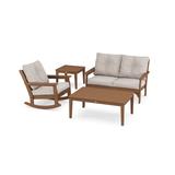 POLYWOOD Vineyard 4-Piece Deep Seating Rocker Set