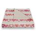 Red Barrel Studio® Artai Heart Fleece Throw Polyester in Gray/Pink | 60 H x 50 W in | Wayfair 556B3F1F507C459BADB53E80DB1AE11B