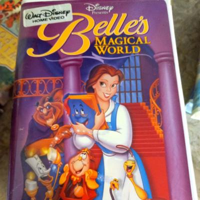 Disney Cameras, Photo & Video | Belle Magical World Vhs Rare Vintage Worth Money | Color: Blue | Size: Os