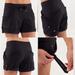 Lululemon Athletica Shorts | Lululemon Play In The Sun Short Black Pull On Size 6 | Color: Black | Size: 6