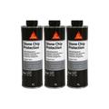 Sika - Lot de 3 revêtements anti-gravillons gard 6470 - Noir - 1L - Noir