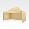 Pop up zelt 3x4,5 m - mit 3 Wänden - Beige