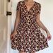 Madewell Dresses | Adorable Flower Print Madewell Dress | Color: Red | Size: 2