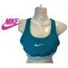 Nike Intimates & Sleepwear | Nike Sports Bra Small Women’s Workout Training Jogging Yoga Stretch Dri-Fit Teal | Color: Blue | Size: S