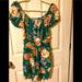 American Eagle Outfitters Pants & Jumpsuits | American Eagle Outfitters Floral Romper. Size Xs | Color: Green | Size: Xs