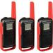Motorola Talkabout T210 FRS/GMRS Two-Way Radios (3-Pack, Red) T210TP