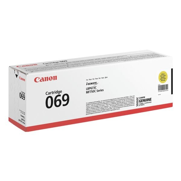 Canon Tonerpatrone »069 Y« gelb Image