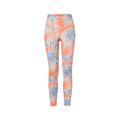 7/8-Sporttight, orange-blau