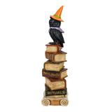 32" Halloween Owl on Stacked Books by National Tree Company