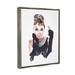 Rosdorf Park Breakfast at Bubblegum Famous Fashion Icon Portrait Canvas Wall Art by Ziwei Li Canvas in Black/White | 31 H x 25 W x 1.7 D in | Wayfair