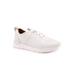 Wide Width Women's Stella Sneaker by SoftWalk in White (Size 10 1/2 W)