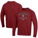 Men's Under Armour Garnet South Carolina Gamecocks Baseball All Day Arch Fleece Pullover Sweatshirt