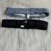 Lululemon Athletica Accessories | Lululemon Athletica Headbands Bundle Of 2 | Color: Black/Gray | Size: Os