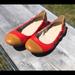 Coach Shoes | Coach Flats Ladies | Color: Red/Tan | Size: 5