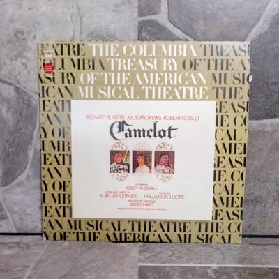 Columbia Media | Camelot Original Broadway Cast Vinyl Record 1973 Nm | Color: Red | Size: Os