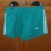 Adidas Shorts | Adidas Athletic Teal Green Running Shorts Medium | Color: Green | Size: M