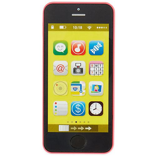 Lernspaß Kinder Smartphone 40 Sounds & Blinkende Lichter Baby Musik Spielzeug Spielzeugtelefone rosa