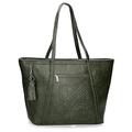 Pepe Jeans Donna Laptoptasche 13,3 Zoll Grün 44 x 29 x 14 cm Kunstleder, grün, Laptoptasche