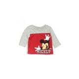 Disney Sweatshirt: Red Tops - Size 12 Month