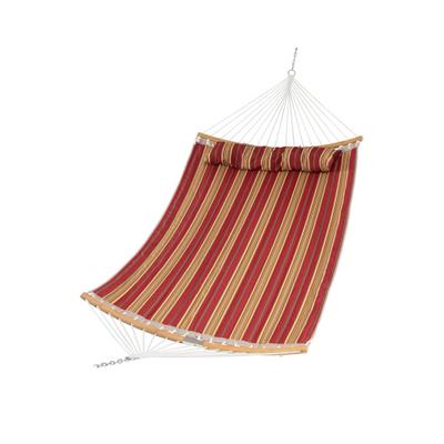 Costway Outdoor Hammock with Detachable Pillow-Red