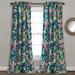 Lush Decor Dolores Light Filtering Floral Bird Print Curtain Pair Panels