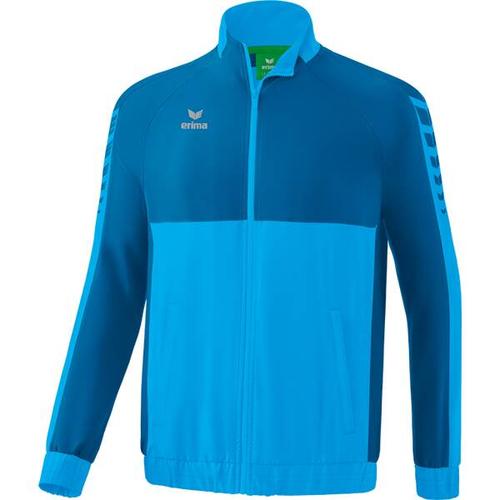 ERIMA Herren Six Wings Präsentationsjacke, Größe 140 in Blau