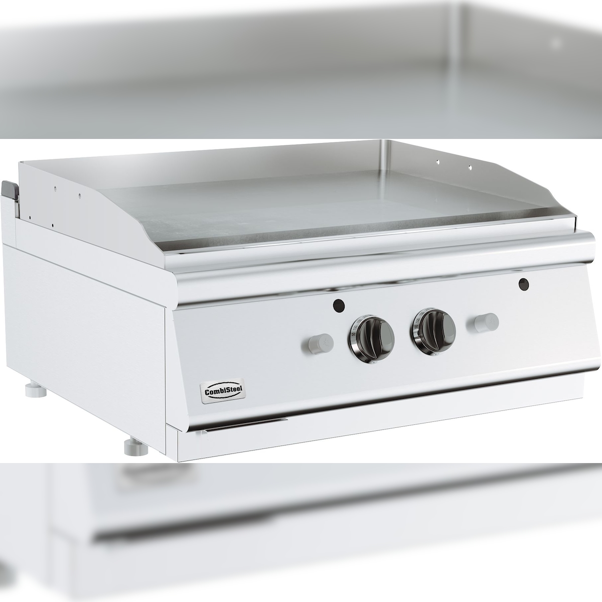 Chefgastro Base 700 Gas Grillplatten BxTxH 800x700x300mm