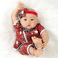 Paradise Galleries Lifelike Asian Reborn Baby Doll Mei - 20 inches (51 cm) Chinese Girl in GentleTouch Vinyl & Weighted Body, 4-Piece Set