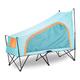 Camping tent Winter Tent/Camping Cot Indoor Spare Bed Foldable Off Ground Tent For 2 Person Hiking Winter Fishing Camping Travel Triangle Canvas Teepee little surprise