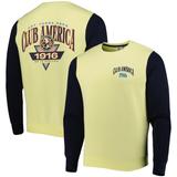 Men's Yellow Club America Retro Pullover Sweatshirt