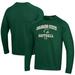 Men's Under Armour Green Colorado State Rams Softball All Day Arch Fleece Pullover Sweatshirt