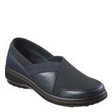 Easy Street Irene Casual Slip-On - Womens 5 Navy Slip On Medium