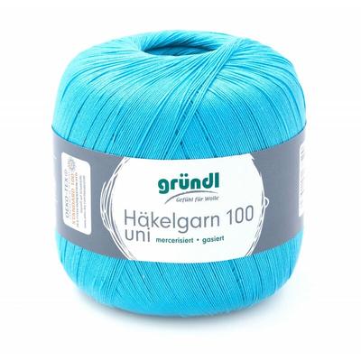 Häkelgarn 100 g türkis Handarbeit - Gründl