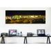 East Urban Home High Angle View of Buildings Lit Up At NightLas Vegas, Nevada, USA - Wrapped Canvas Photographic Print in Black/Gray/Green | Wayfair