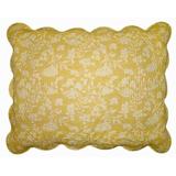 Yellow Toile Standard Sham