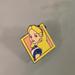 Disney Accessories | Disney Alice Pin | Color: Blue/Yellow | Size: One Size