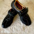 Adidas Shoes | Adidas Leather Golf Shoes 7 | Color: Black | Size: 7