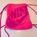 Nike Bags | Nike Drawstring Bag | Color: Pink | Size: Os
